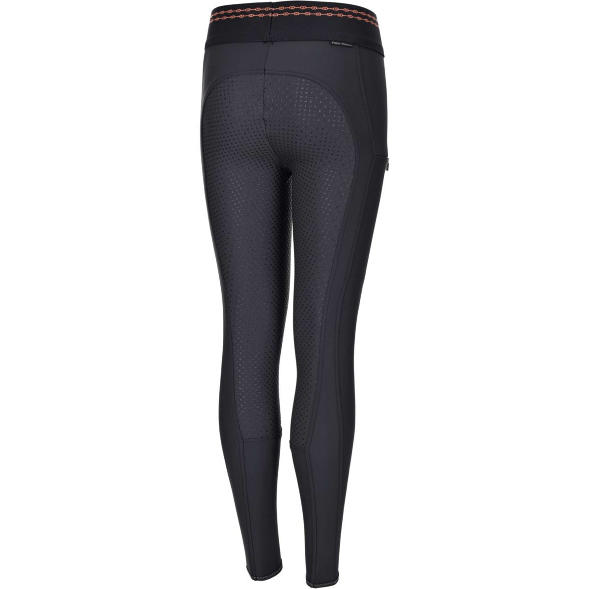 Pikeur Legging de Equitación IDA Athleisure FG Niños Dark Shadow/Rosegold