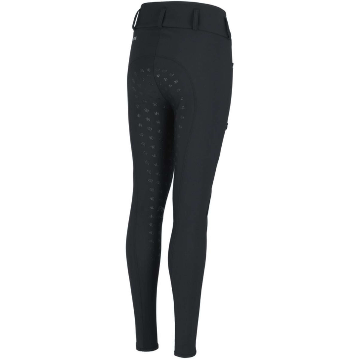 Pikeur Pantalones Girl Highwaist Full Grip Negro