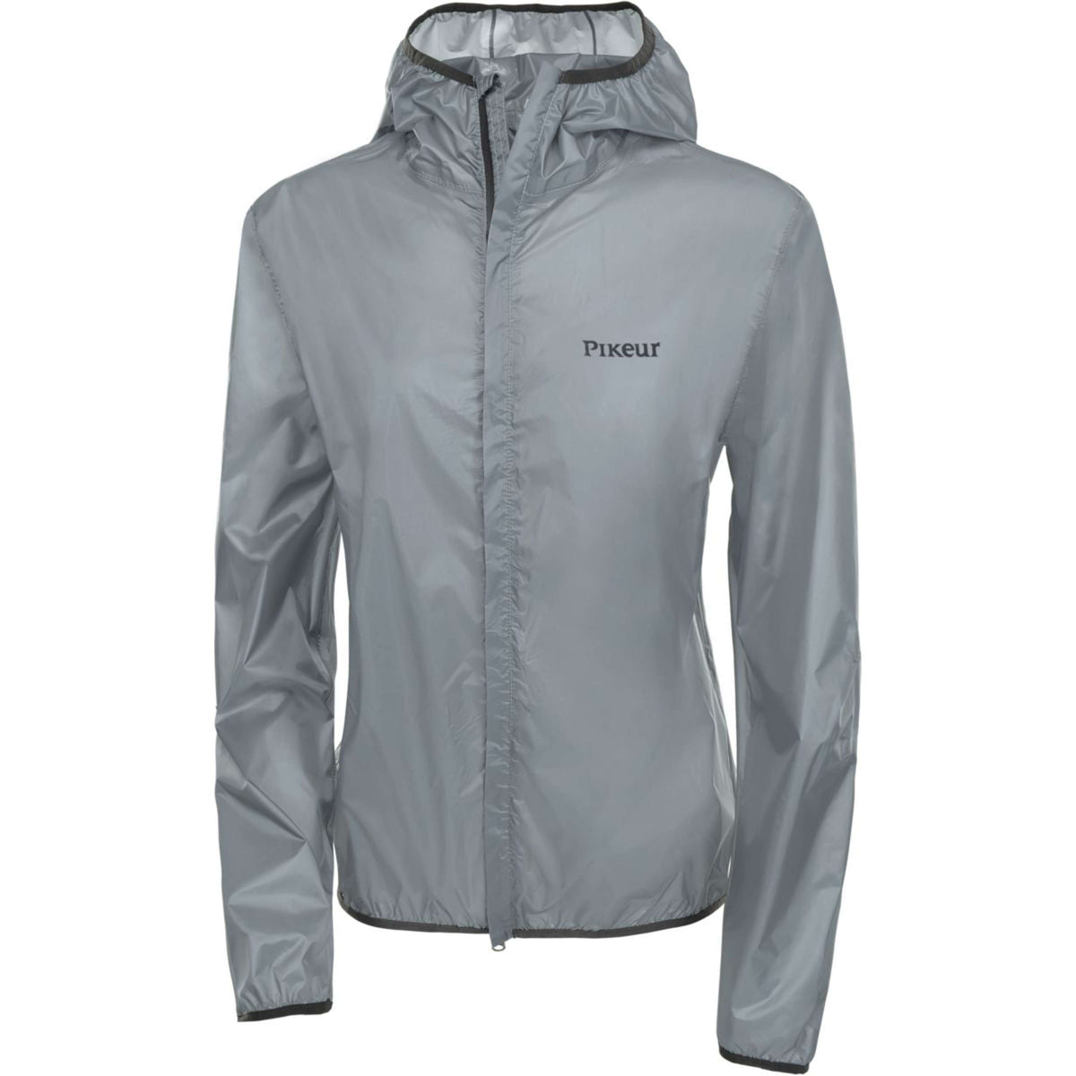 Pikeur Abrigo de lluvia Gris Plata