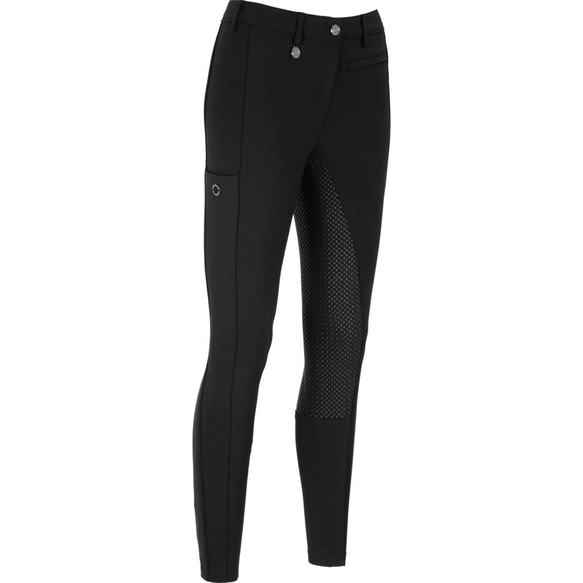 Pikeur Pantalón de Equitación New Lugana Full Grip Midwaist Negro