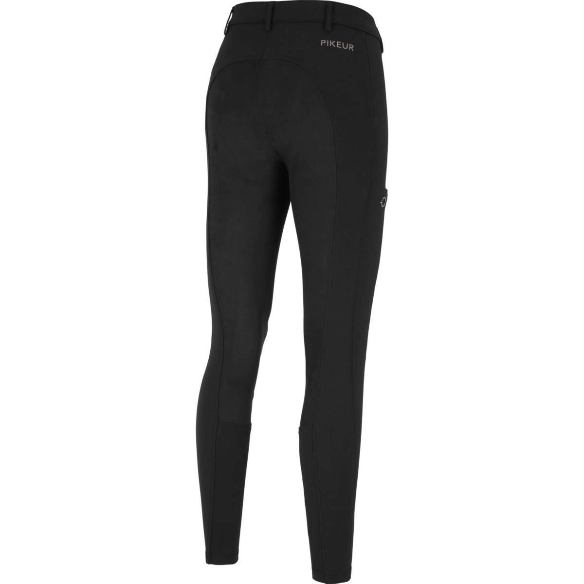Pikeur Pantalón de Equitación New Lugana McCrown Full Grip Midwaist Negro