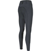 Pikeur Pantalones Candela Corkshell New Asiento de Cuero Dark Shadow