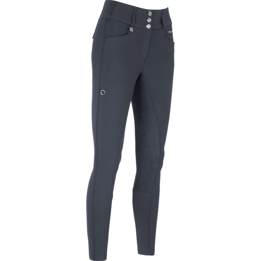 Pikeur Pantalones Candela New Asiento de Cuero Dark Shadow