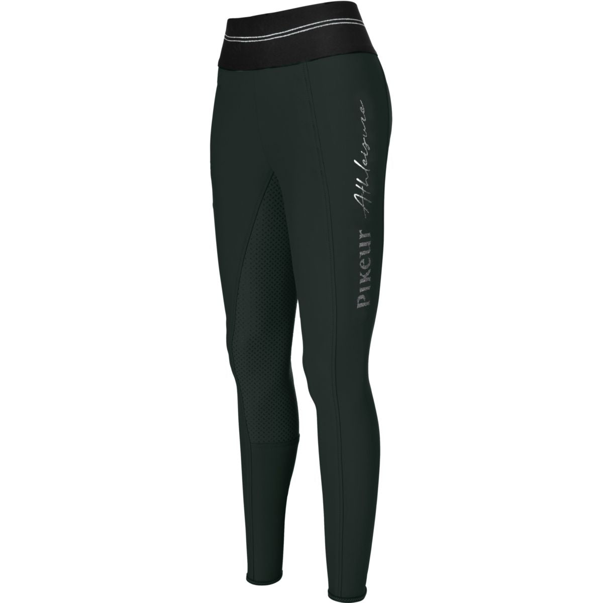 Pikeur Legging de Equitación GIA Athleisure FG Verde Oscuro