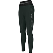 Pikeur Legging de Equitación GIA Athleisure FG Verde Oscuro