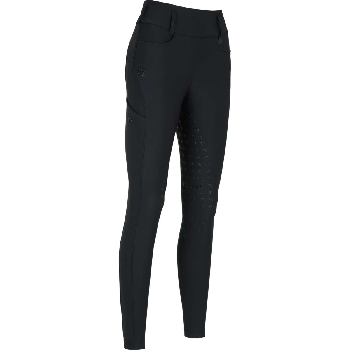 Pikeur Legging de Equitación Malia SD New Full Grip Negro