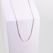 Ponytail&Co Cadena Interruptor de manguera Oro Rosa