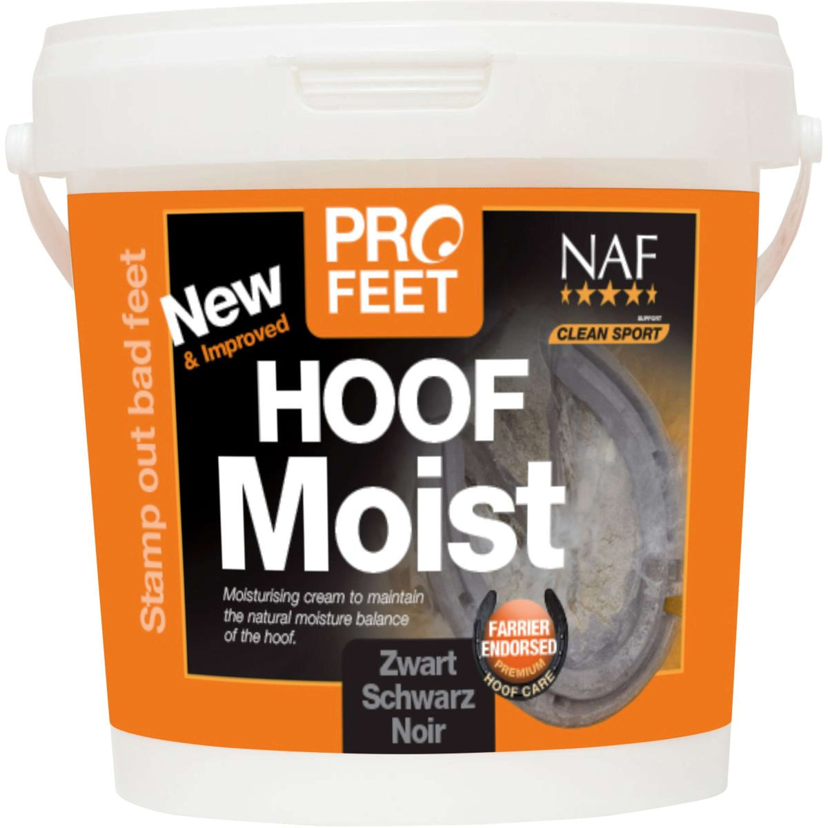 NAF Profeet Hoof Moist Negro