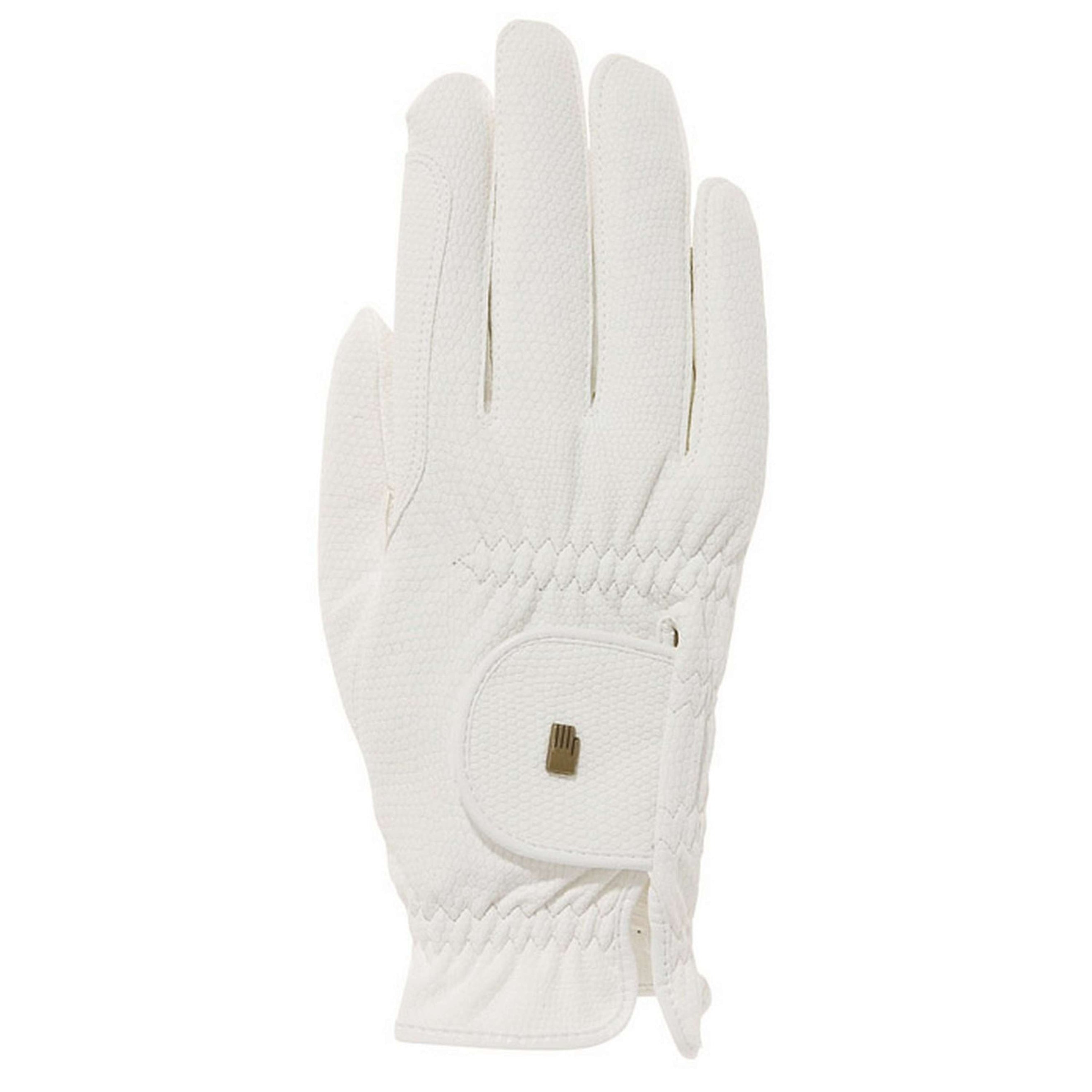 Roeckl Guantes de Equitación Roeck-Grip Winter Blanco