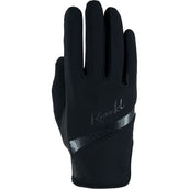 Roeckl Guantes de Equitación Lorraine Mujer Negro