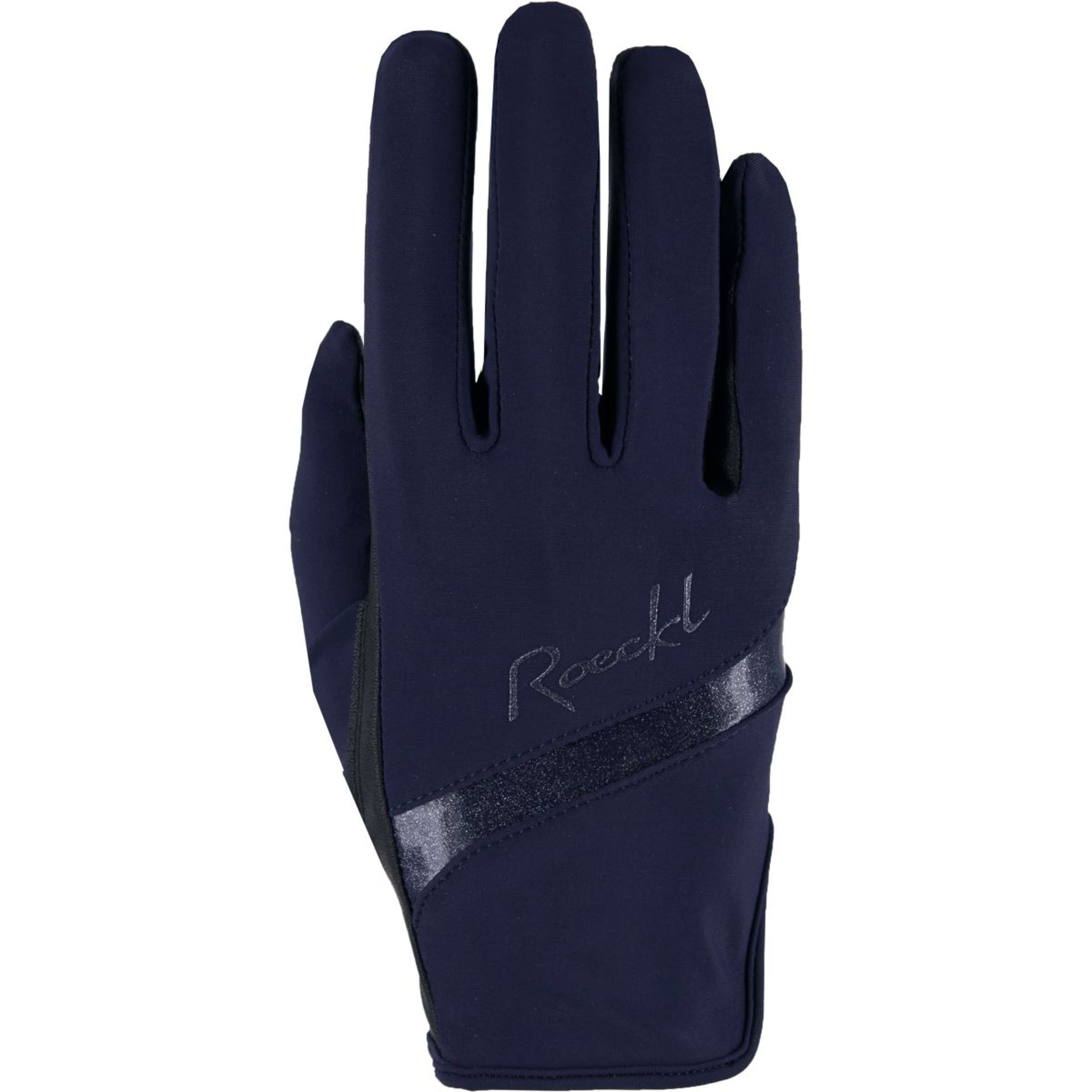 Roeckl Guantes de Equitación Lorraine Mujer Navy