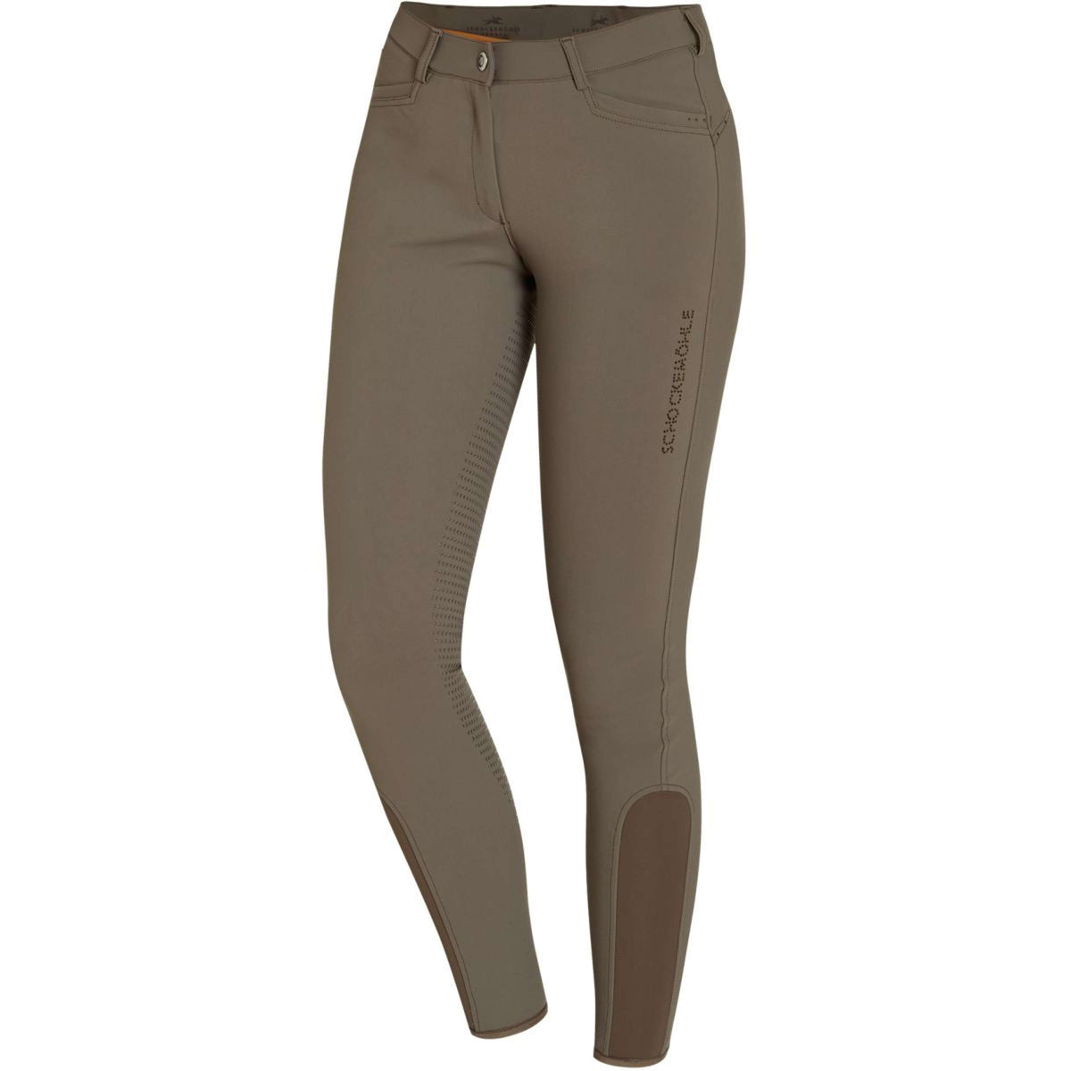 Schockemöhle Pantalón de Equitación Equinox Summer Bea Full Grip Topo