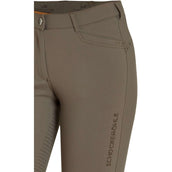 Schockemöhle Pantalón de Equitación Equinox Summer Bea Full Grip Topo