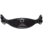 Equiline Cincha de doma Anatómico con Elástico Negro