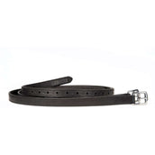 Equiline Correas de estribo Cuero 1 Par Negro