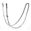 Equiline Riendas Antideslizante Marron