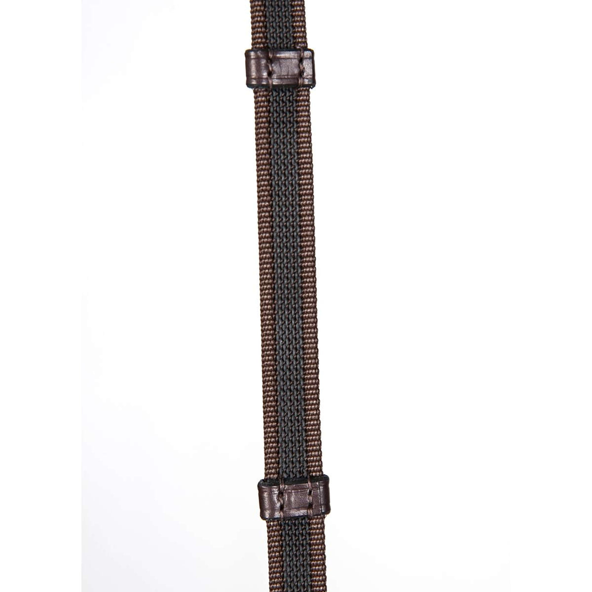 Equiline Riendas Antideslizante Marron