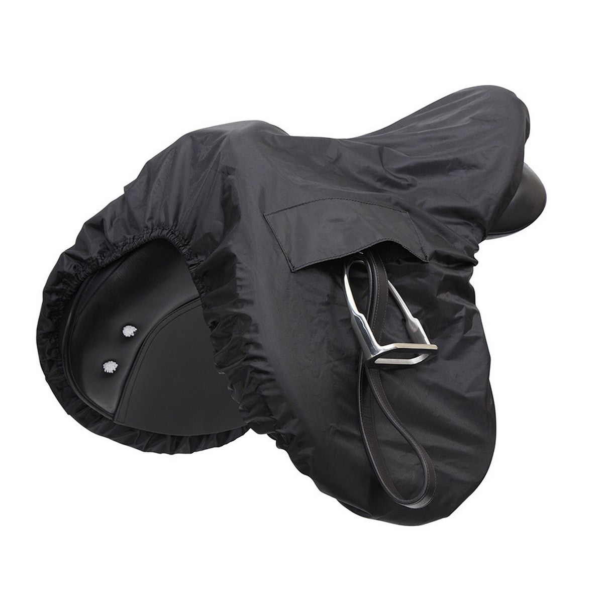 Shires Funda de Sillín Waterproof Ride-On Versatilidad Negro