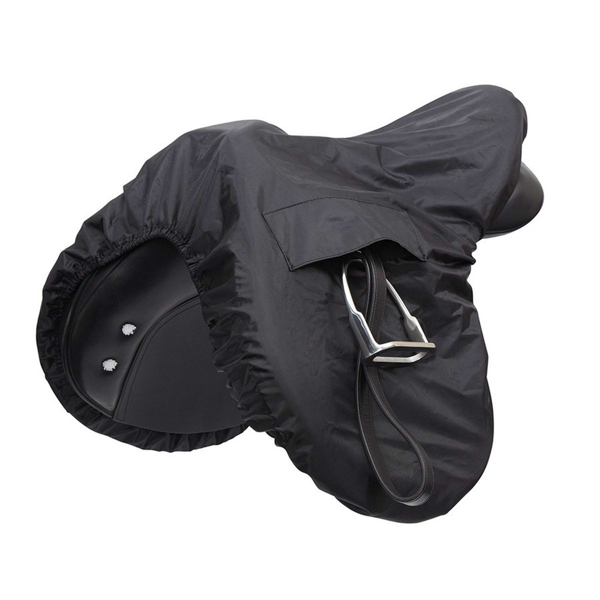 Shires Funda de Sillín Waterproof Ride-On Versatilidad Negro