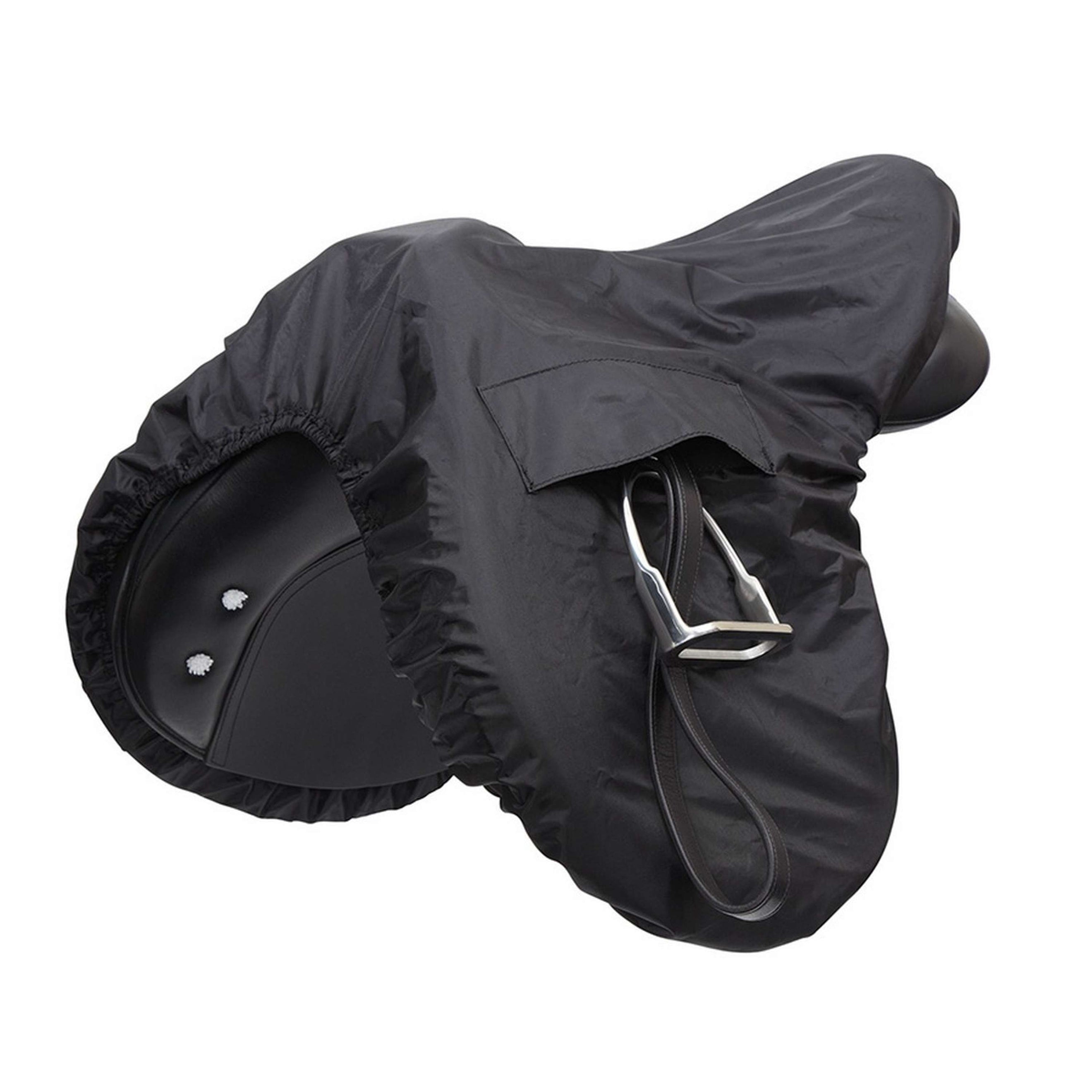 Shires Funda de Sillín Waterproof Ride-On Versatilidad Negro