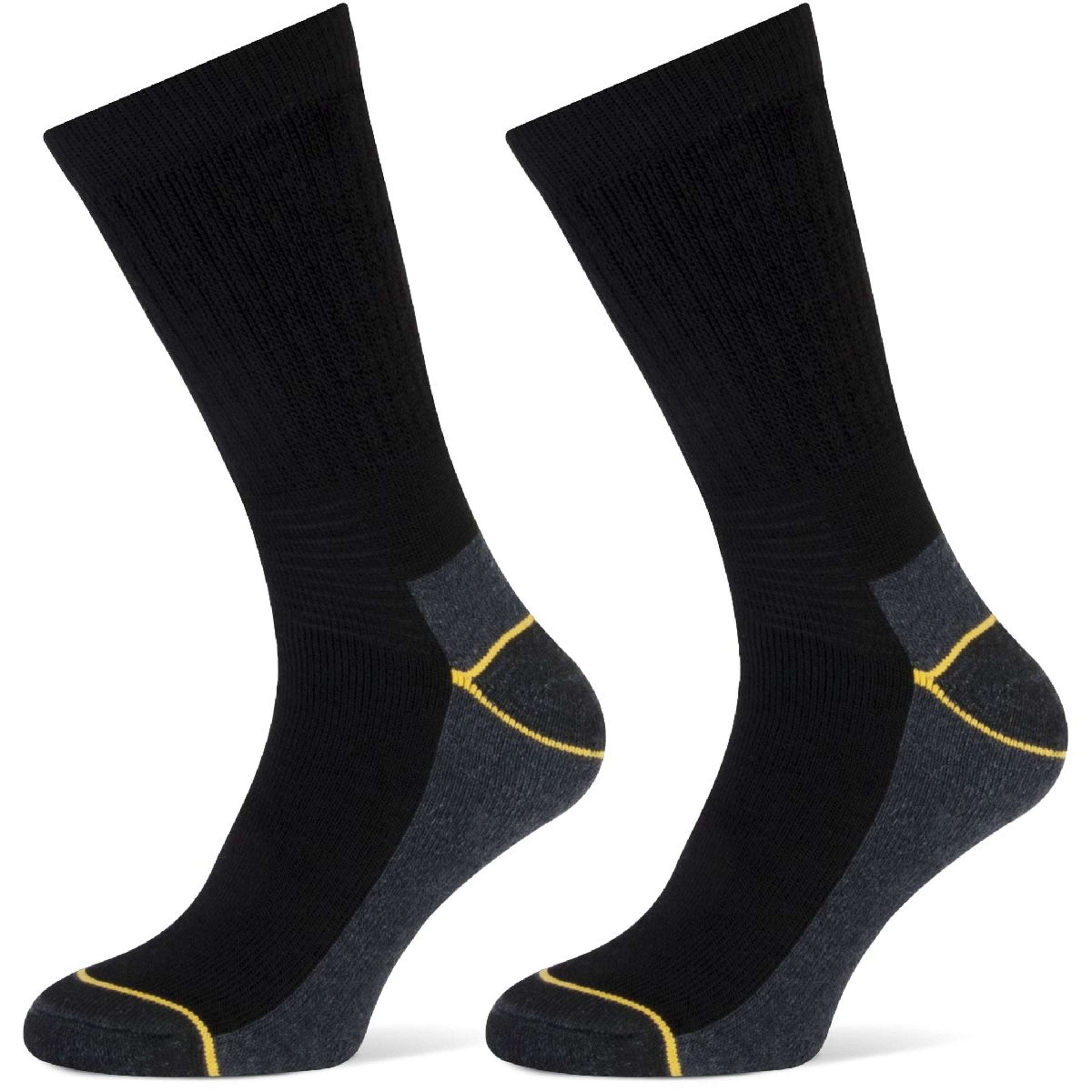 Stapp Yellow Calcetines Worker 2 Paquetes Negro Stapp Yellow Calcetines Worker 2 Paquetes Negro