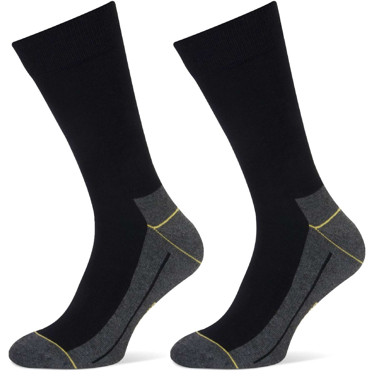 Stapp Yellow Calcetines Walker 2 Paquetes Negro