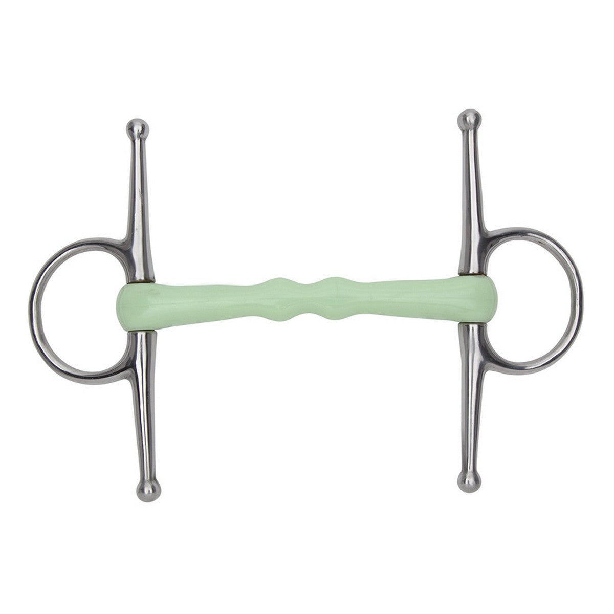 Shires Mors Mullen con Agujas Equikind Verde pálido