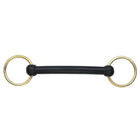 Shires Bocado Caucho Negro