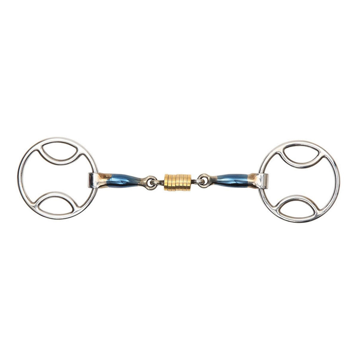 Shires Sweet Iron Bevel con Hebilla de Rodillo Azul Dulce Hierro