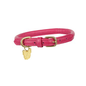 Digby & Fox Collar Rolled Cuero Rosa
