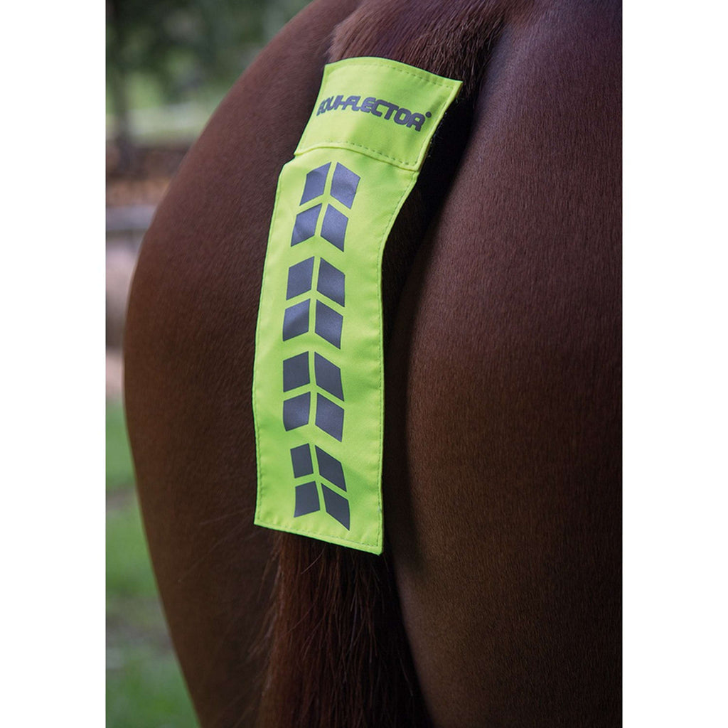 Equi-Flector by Shires Cinta Reflectante para la Cola Amarillo