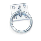 Shires Anillo de Corbata Plateado Metal