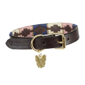Digby & Fox Collar Drover Polo Marino/Rosa/Natural
