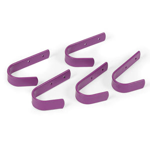 Shires Gancho con Clip Giratorio Morado