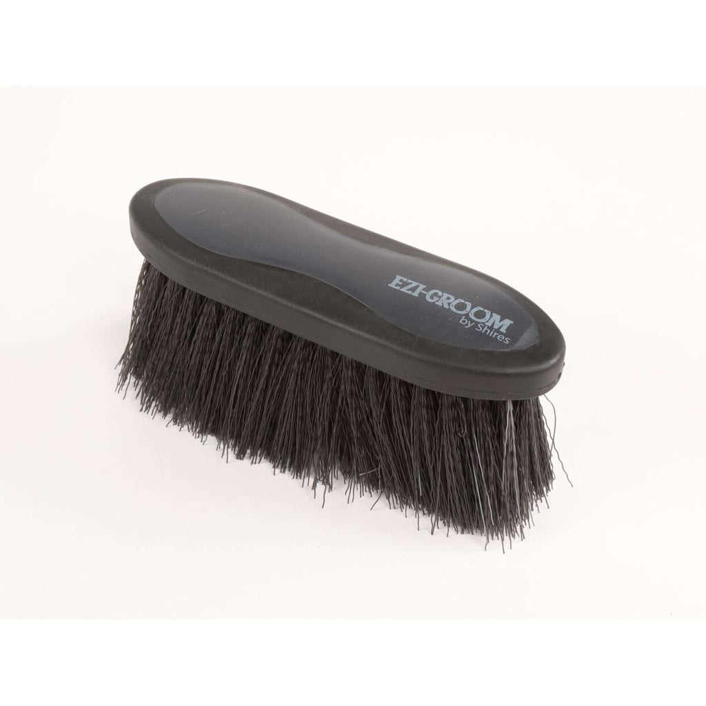 Ezi-groom by Shires Cepillo Duro Grip Cabello Largo Negro