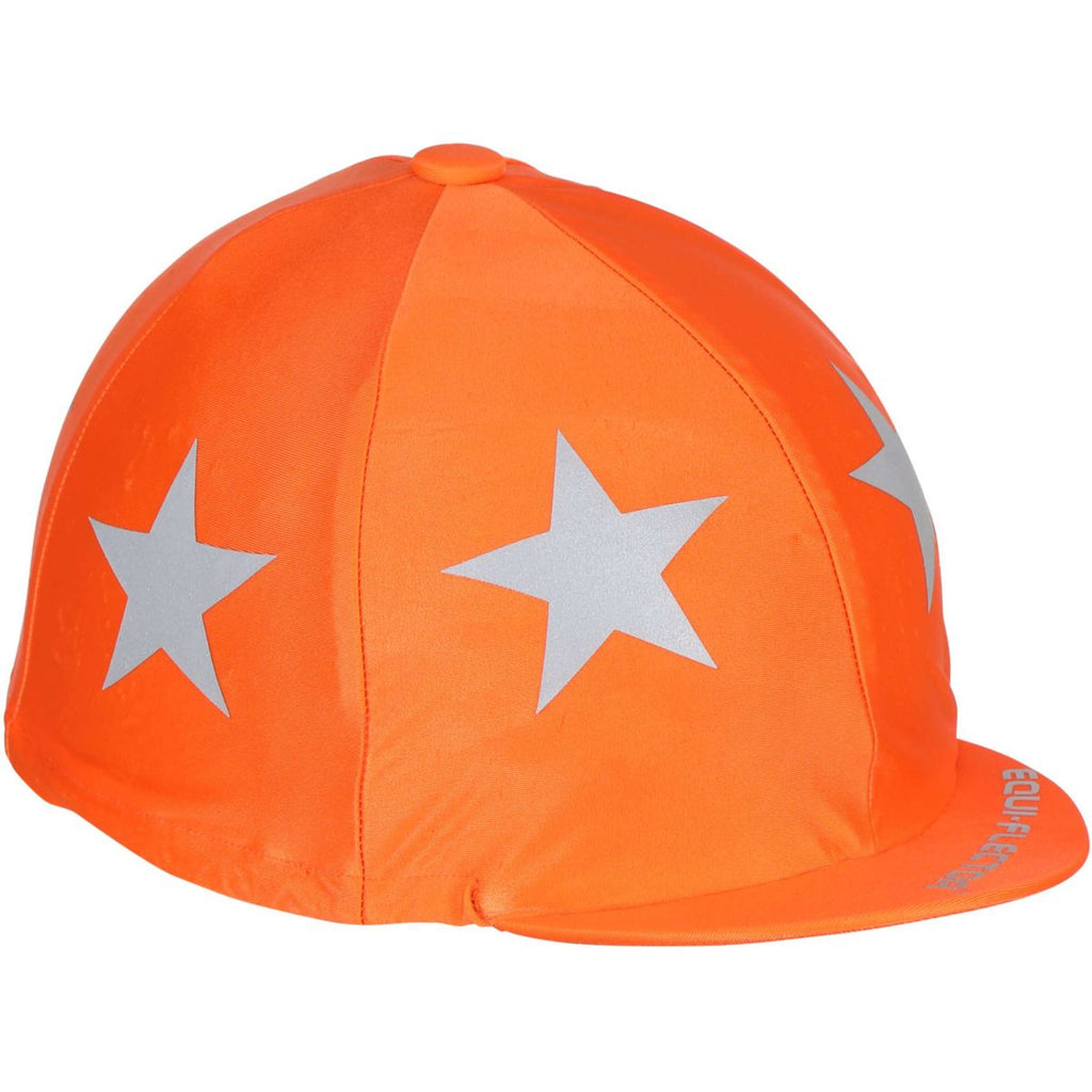Equi-Flector by Shires Cubierta de casco Team Naranja