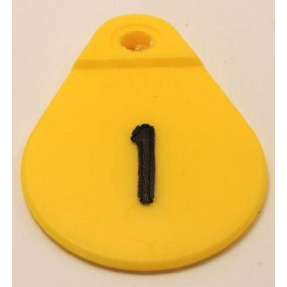 Armosa Placa de Identificación de Cuello jan-25 Amarillo