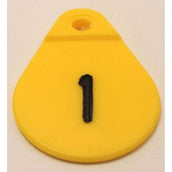 Armosa Placa de Identificación de Cuello jan-25 Amarillo