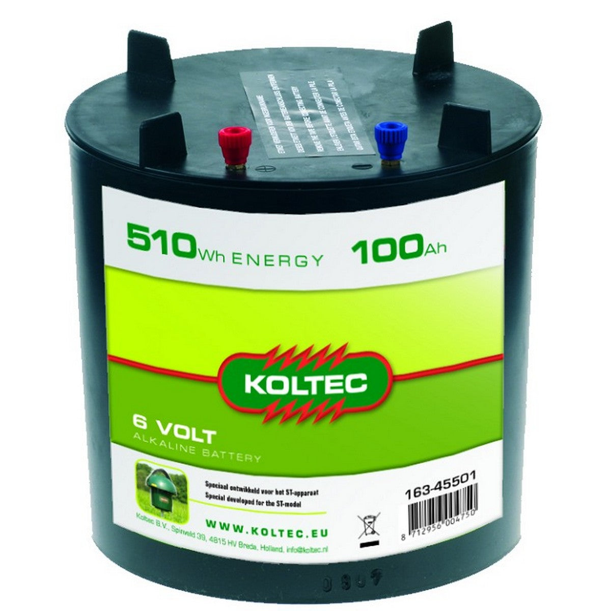 Koltec Batería Alcalina ST Spanish: Hongo