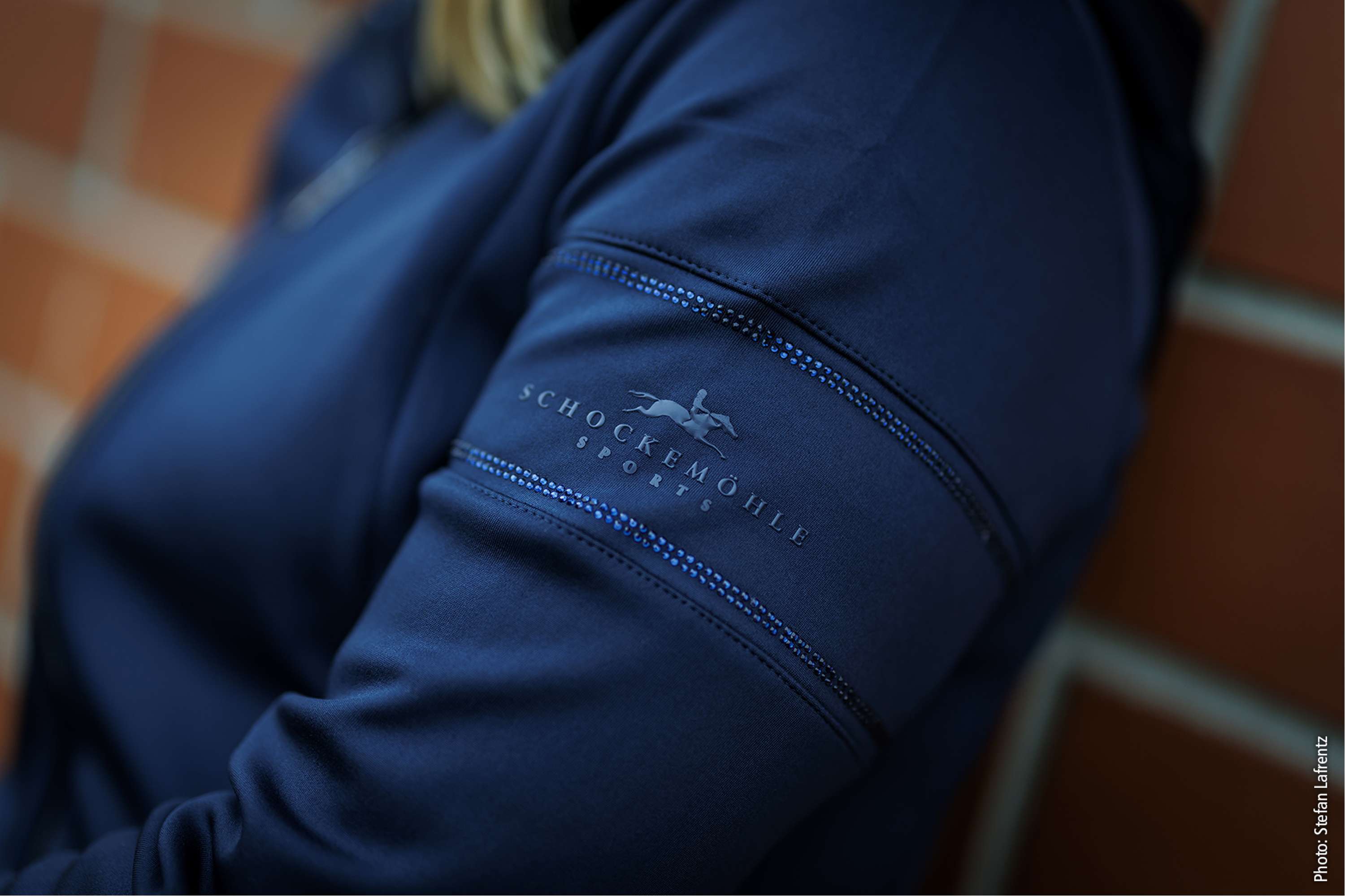 Schockemöhle Sudadera con capucha y cremallera SPSophie Azul Marino Oscuro
