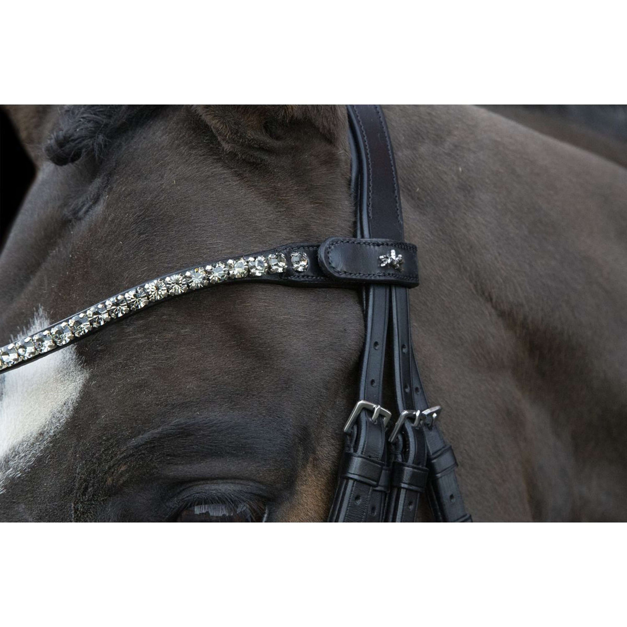 Schockemöhle Brida Doble Milazzo Negro/Plata