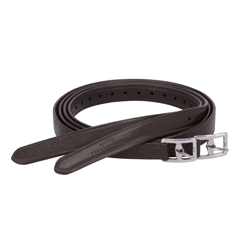 Schockemöhle Correas de estribo Colorado Soft Espresso/Plata