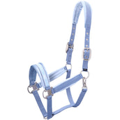 Schockemöhle Cabezada SP Soft Velvet Style Azul lechoso