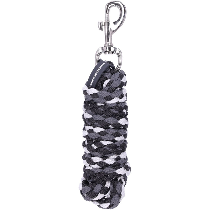 Schockemöhle Cuerda de Cabestro SP Soft Style con Mosquetón Dark Grey/Grey/Silver
