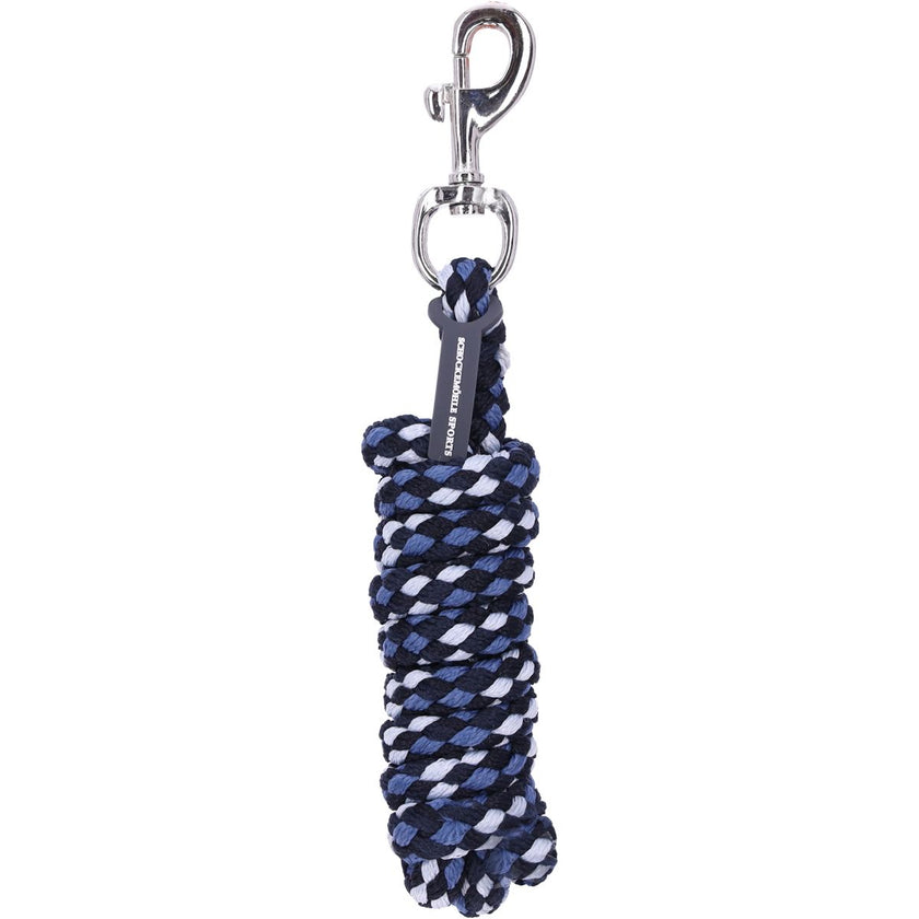 Schockemöhle Cuerda de Cabestro SP Soft Style con Mosquetón Dark Navy/Ink/Silver