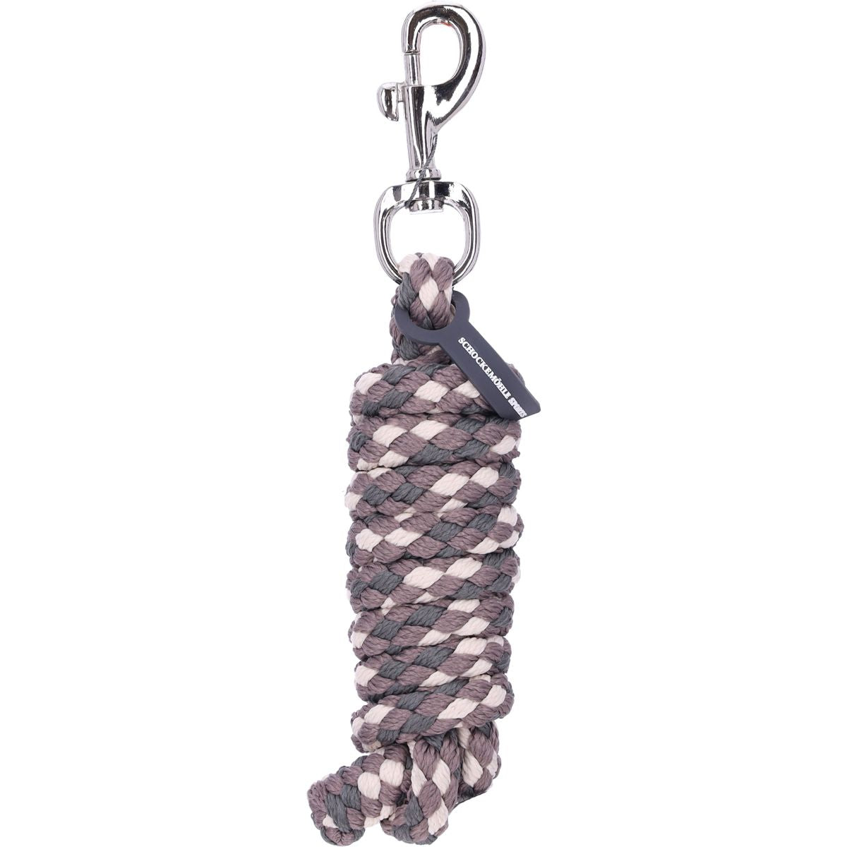 Schockemöhle Cuerda de Cabestro SP Soft Style con Mosquetón Hazel/Dusty Choco/Chalk