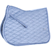 Schockemöhle Mantilla SP Velvet Style saltando Azul lechoso