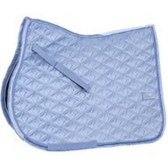 Schockemöhle Mantilla SP Velvet Style saltando Azul lechoso
