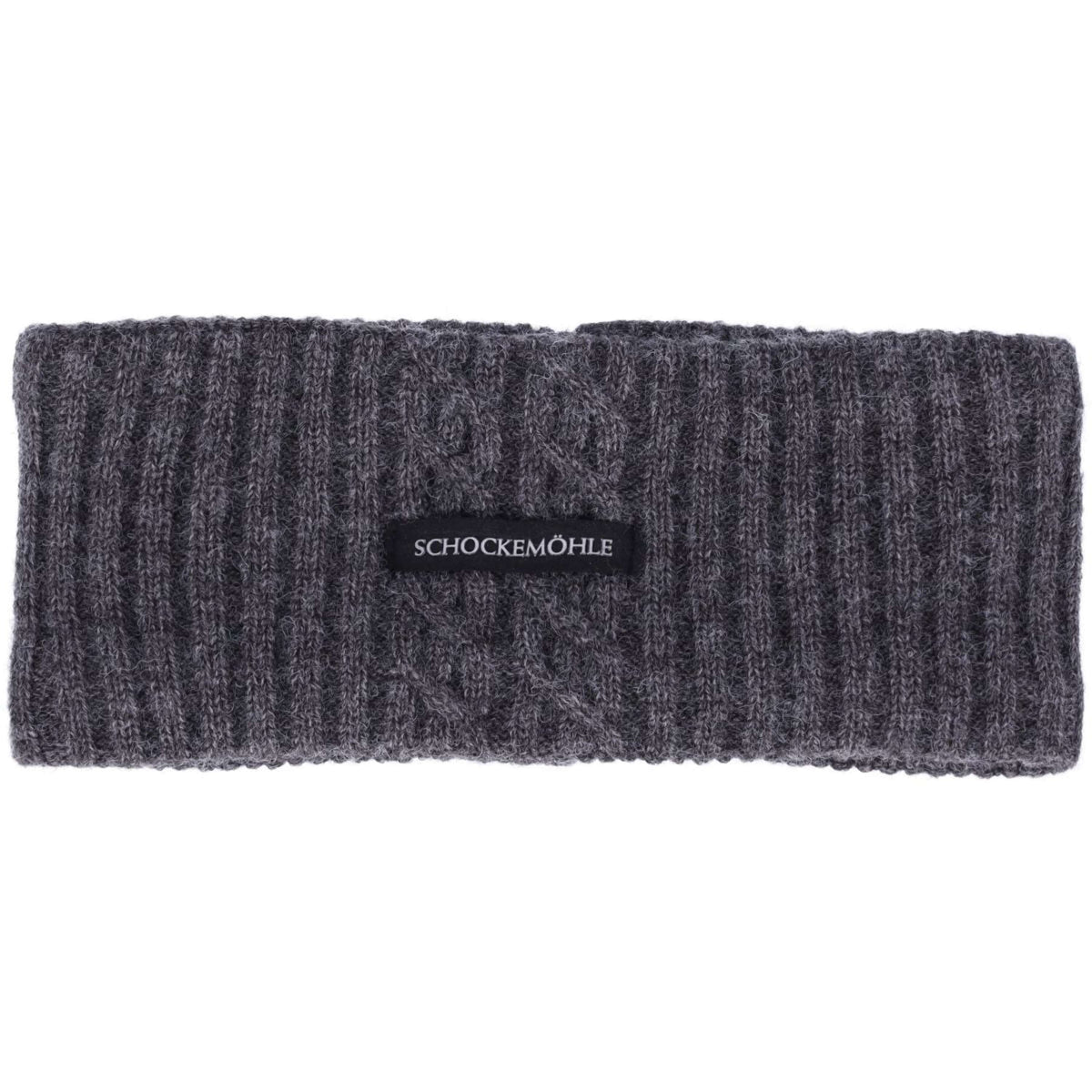 Schockemöhle Cinta para la cabeza Braided Style Gris