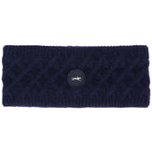 Schockemöhle Cinta para la cabeza Soft Style Dark Navy